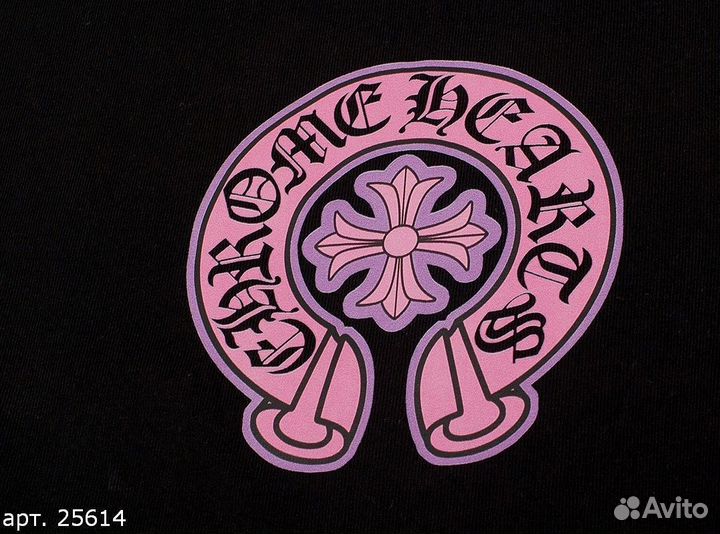 Футболка Chrome Hearts Чёрная