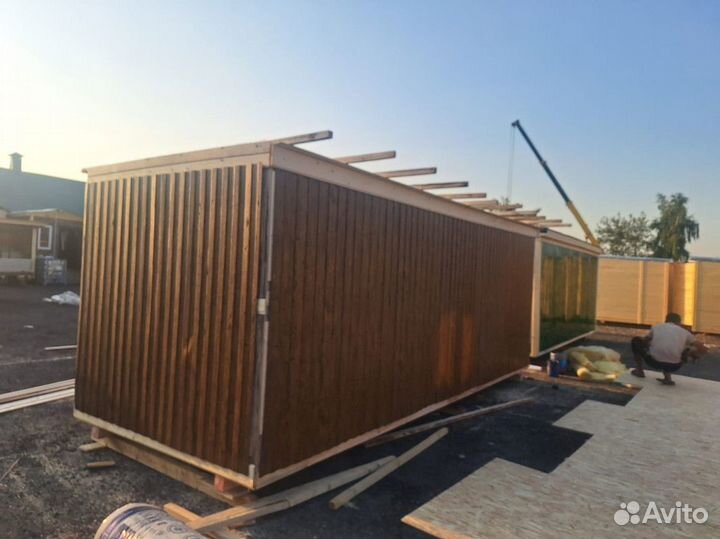 Бытовка и хозблок с удобной планировкой