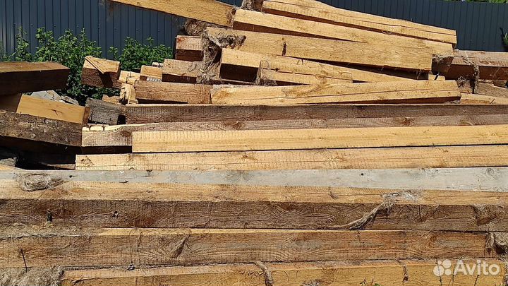 Бревна, доски б/у