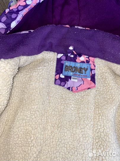 Зимняя куртка для девочки 116