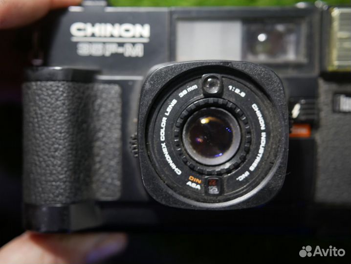 Chinon 35FM пленочный 38мм f2,8 светлый