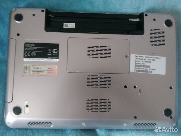 Ноутбук Dell на запчасти