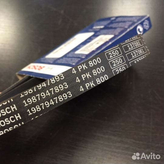 Ремень поликлиновой 4pk800 bosch