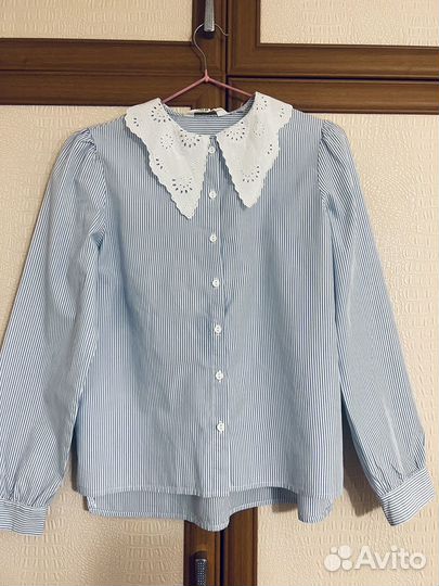 Блузы школьные, рубашки на девочку р146