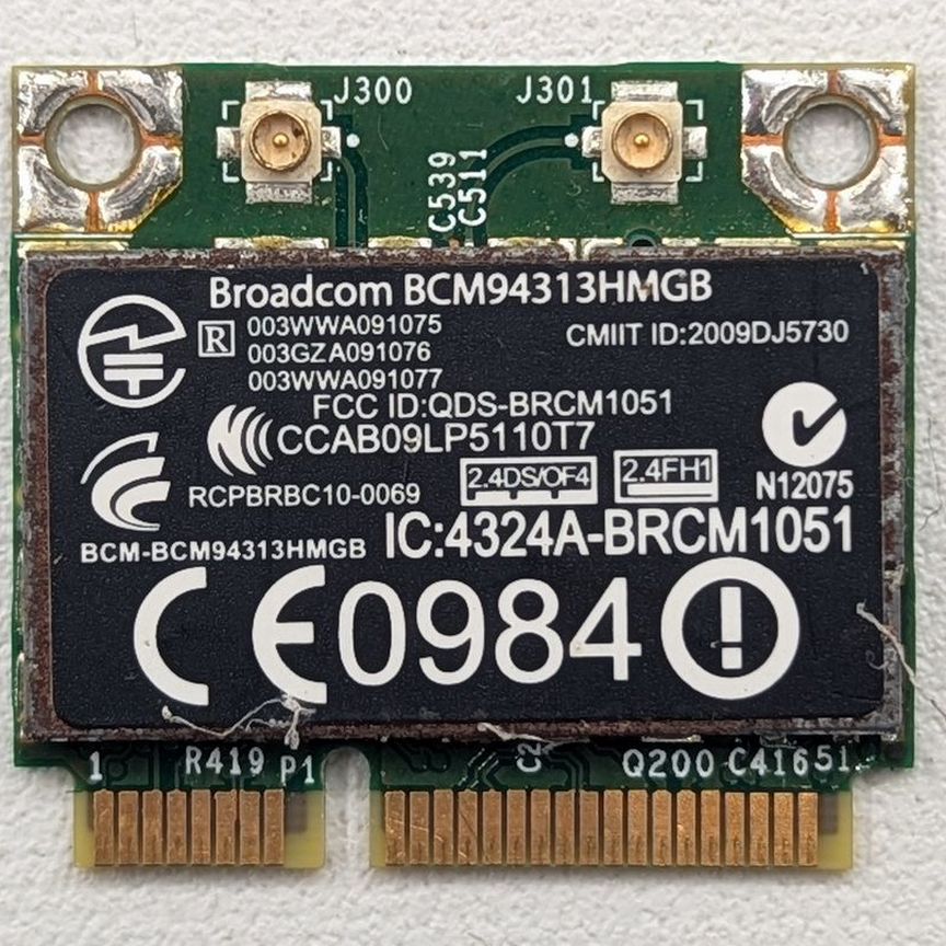 [600370-001] Wi-Fi Модуль 600370-001, 598711-001, Bcm94313hmgb