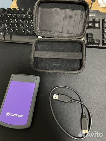 Внешний жесткий диск Transcend 1TB