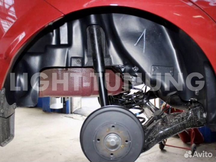 Подкрылки Веста без сверления