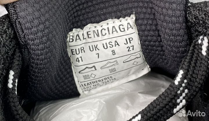 Кроссовки Balenciaga 3XL Sneaker Black White