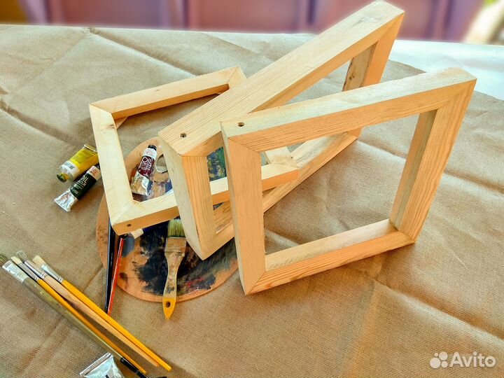 3D подрамник для холста с широким бортиком