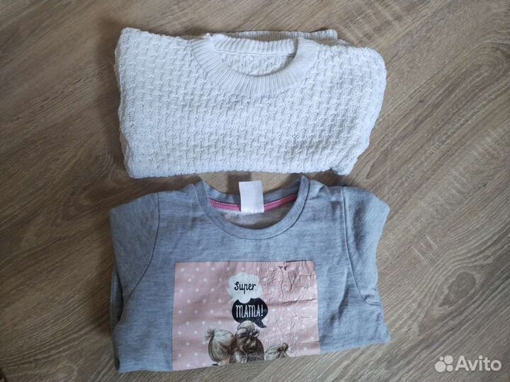 Пакет брендовых вещей на девочку 86-92