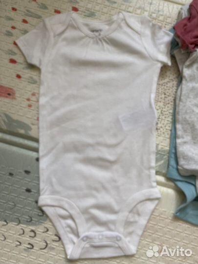 Боди новые для девочки Carters 92 размер 5 штук