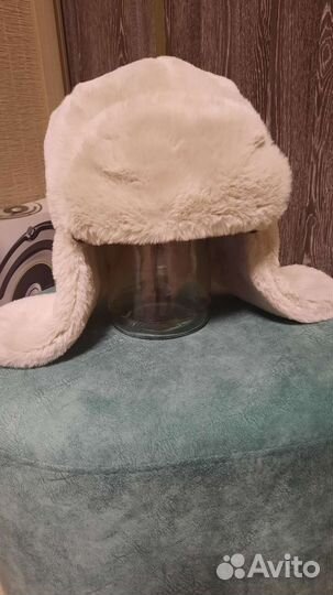 Очень тёплая зимняя шапка-ушанка