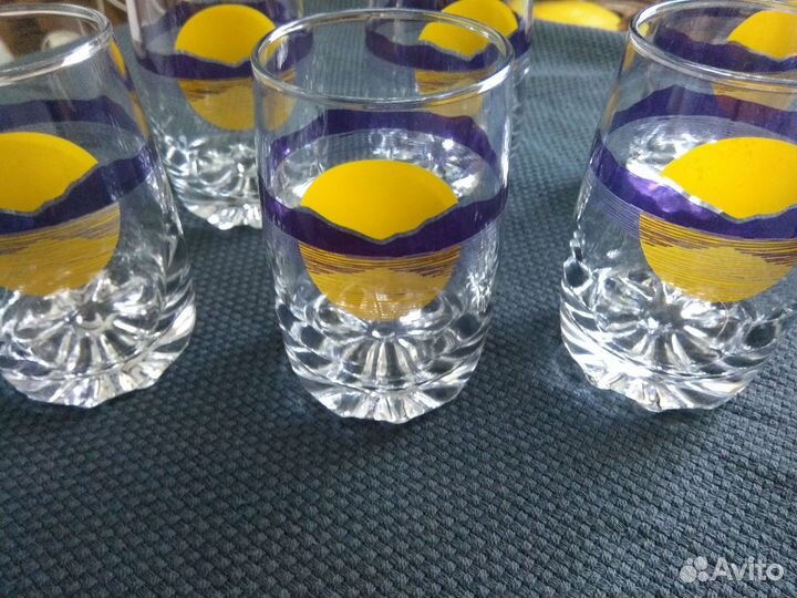 Стаканы стеклянные,набор