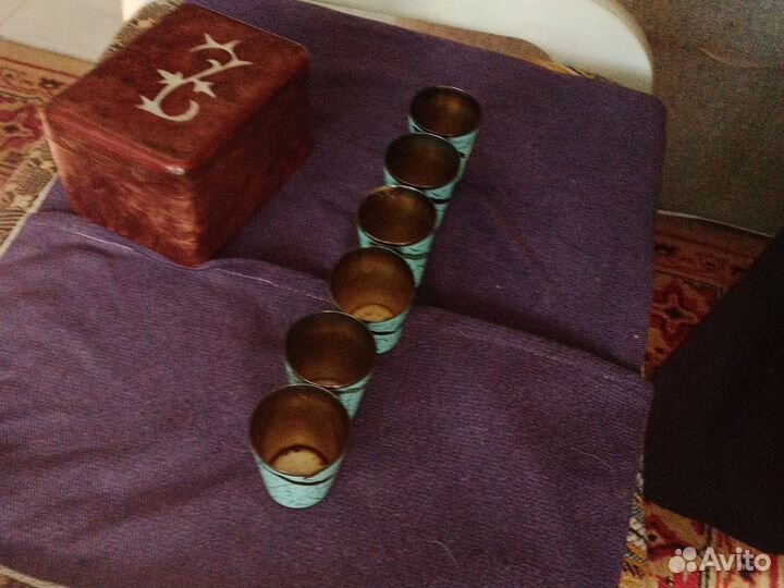 Ложка для салата, мельхиор