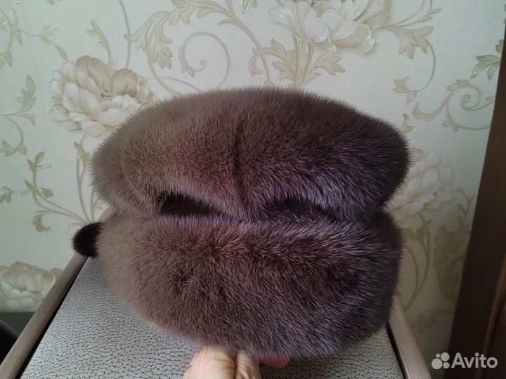 Шапка норковая женская