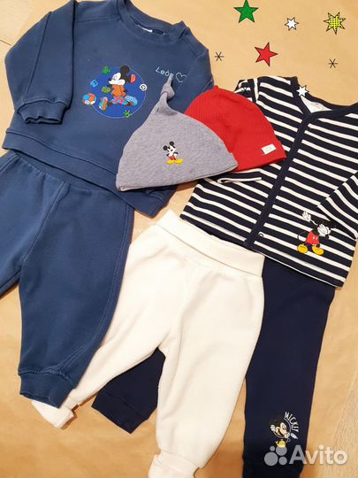 Рост 62- 68 Пакеты брендовой одежды на мальчика