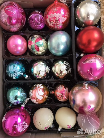 Елочные шары Стекло