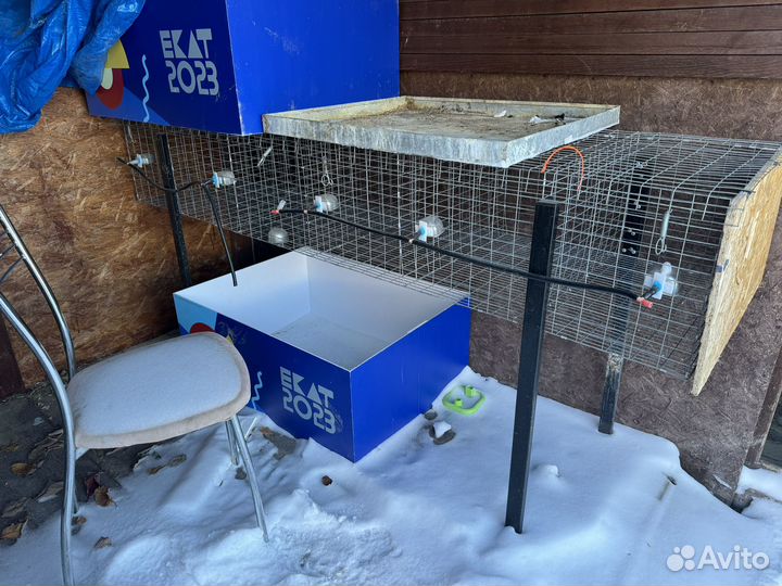 Клетки для кроликов бу