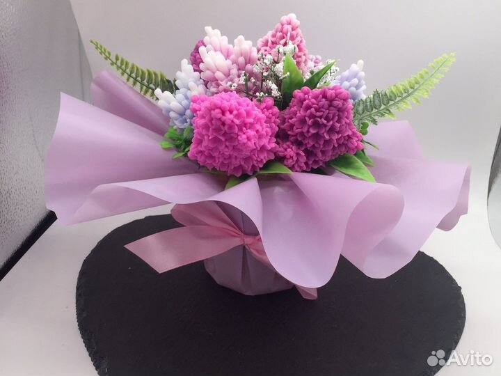 Букеты на 1 сентября. Мыло