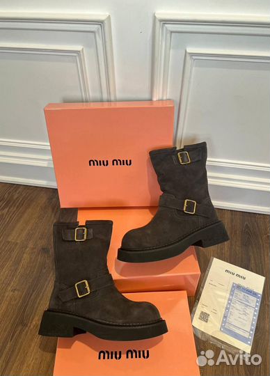 Ботинки женские Miu Miu