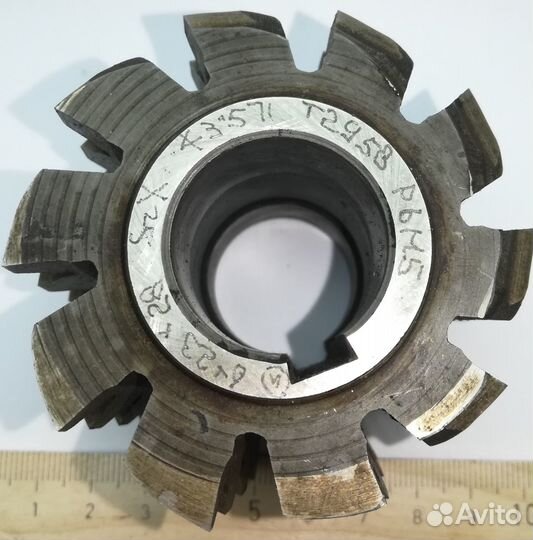 Фреза червячная для шлицевых валов 6х23х28 357' 2