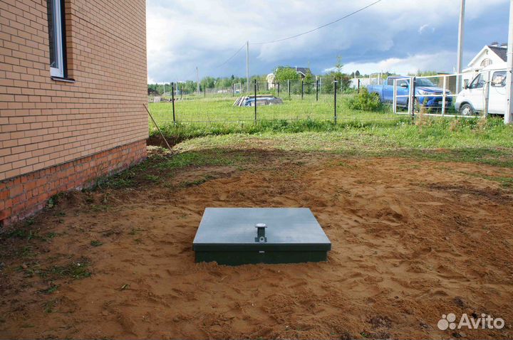 Монтаж септиков Установка септиков Септик