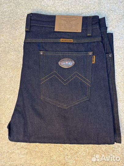 Джинсы montana сырой деним