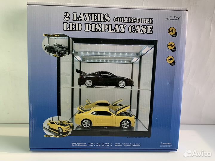 Модель 1:18 Витрина для Моделей