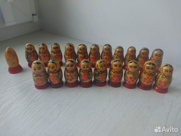 Матрешка деревянная