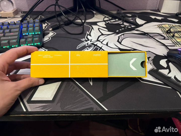 Кабель commo Range Cable USB-C — Lightning MFI, 2