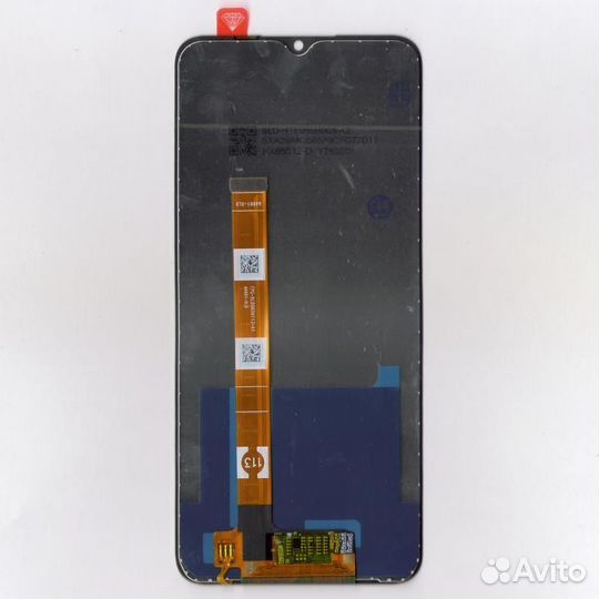 Дисплей для Realme C25 с тачскрином черный