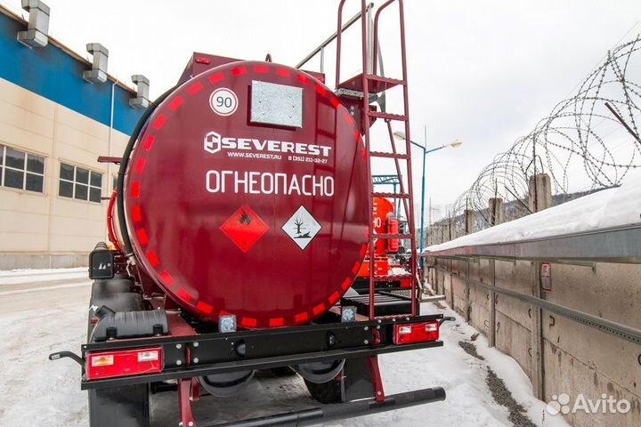 Полуприцеп химическая цистерна УралСпецТранс ППЦ 32К-42ЛЛ-4, 2023