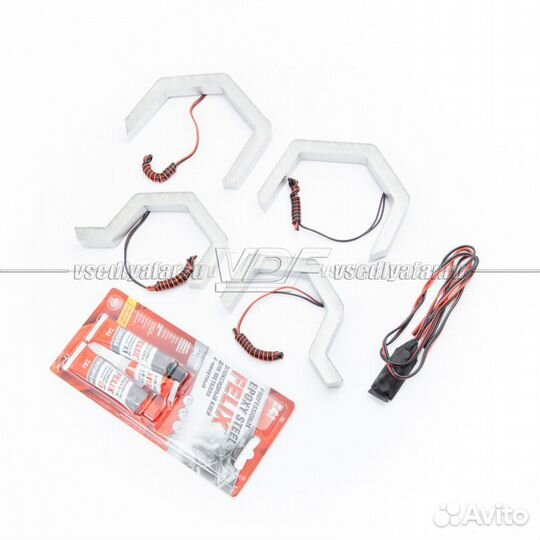 Светодиодные вставки в фары individual BMW X6 E71