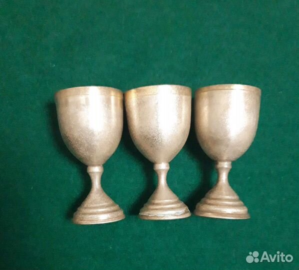 Мельхиоровые стопки СССР