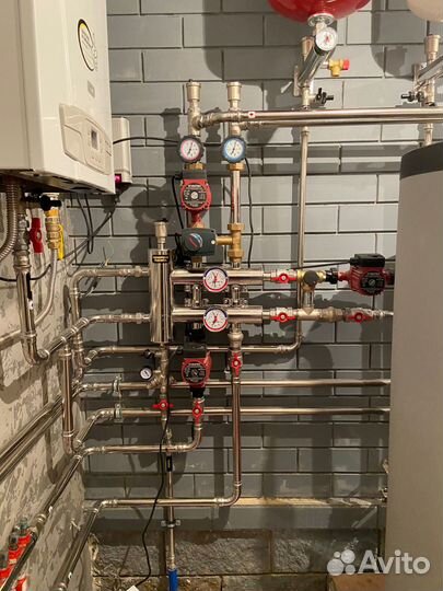 Отопление Водоснабжение канализация теплый пол