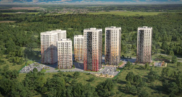 3-к. квартира, 79,7 м², 1/22 эт.