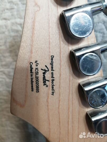 Электрогитара fender squier stratocaster