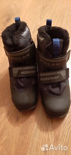 Новые Лыжные ботинки nordway 32р