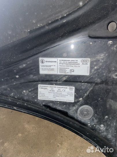 Капот audi q7 4l
