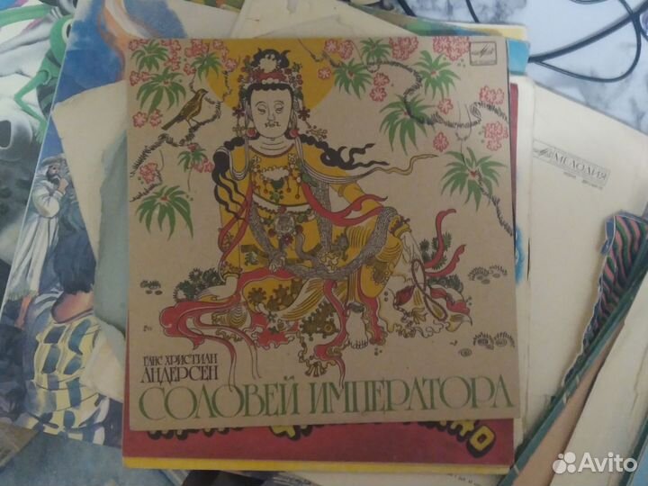 Виниловые пластинки сказки, песни