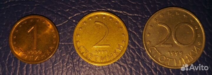 Наборы Монет Чехия Болгария