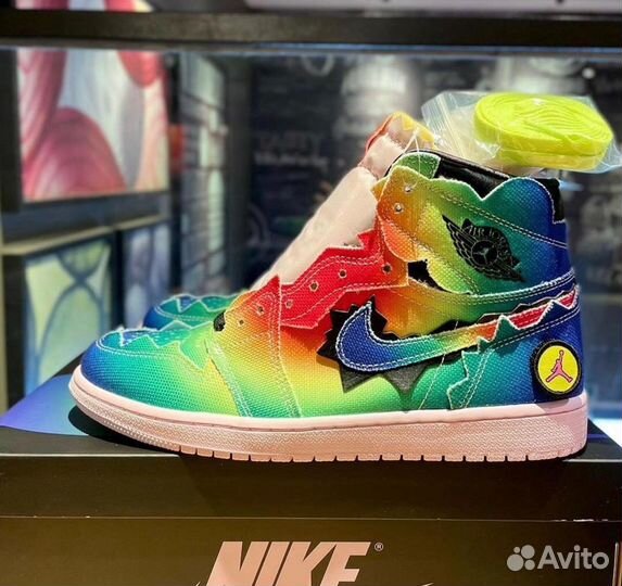 Nike Air Jordan 1 x J Balvin Кроссовки