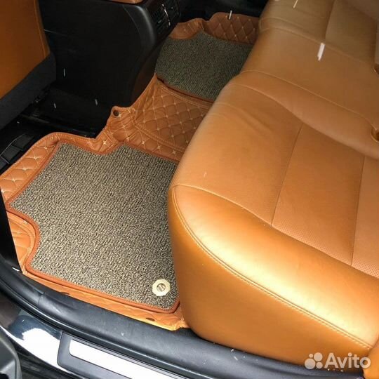 Toyota Camry 50 / 55 3Д 3D Ковер из экокожи M1KE5