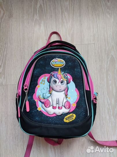 Рюкзак школьный для девочки фирмы across