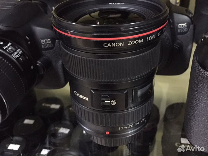 Объектив Canon EF 17-40mm f/4L USM