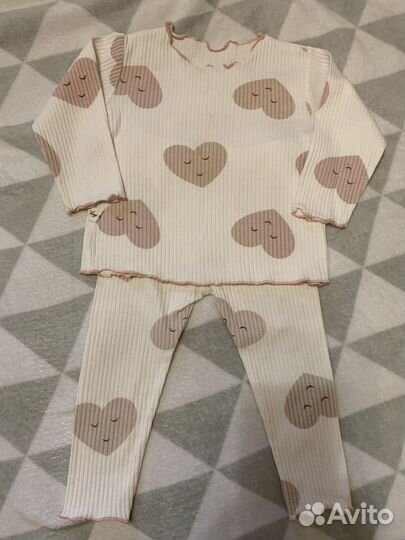 Вещи пакетом для девочки 9-12 месяцев