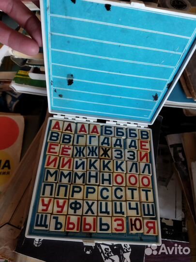 Азбука и цифры магнитные СССР