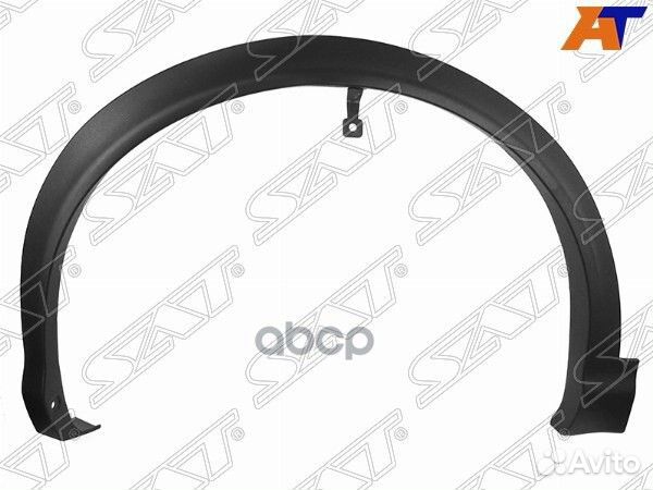 Молдинг арки крыла nissan qashqai 14-22 LH