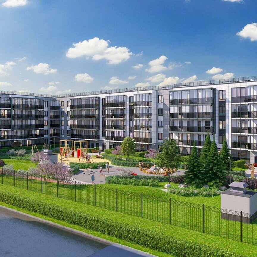 2-к. квартира, 51,1 м², 1/5 эт.