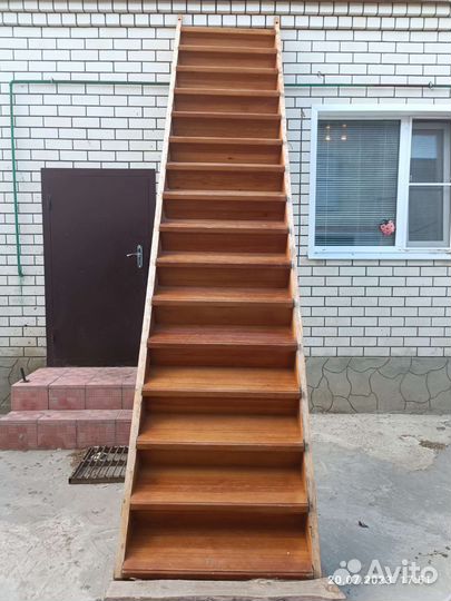 Лестница сосна б/у